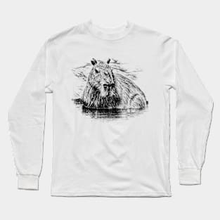 Capybara Long Sleeve T-Shirt